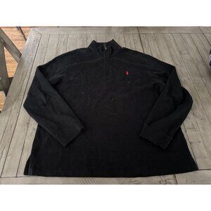 Vintage Essential Polo Ralph Lauren Quarter Zip Sweater Size XL